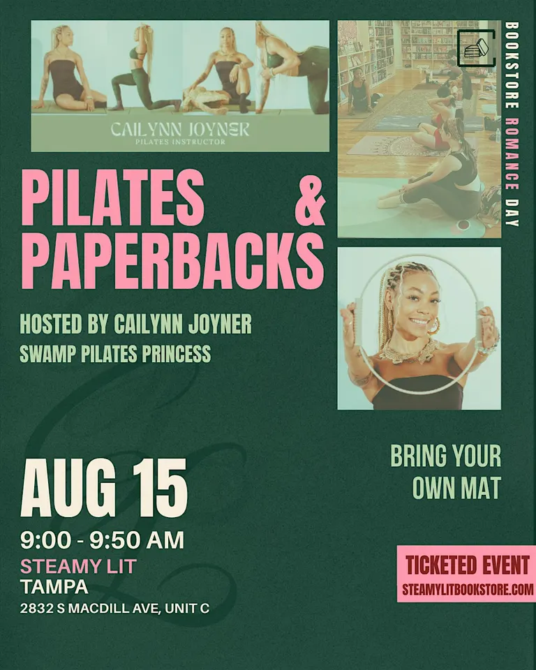 Pilates & Paperbacks – Tampa (August 2026) in Tampa