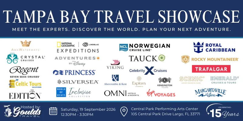 Tampa Bay Travel Showcase in Outside Tampa Bay