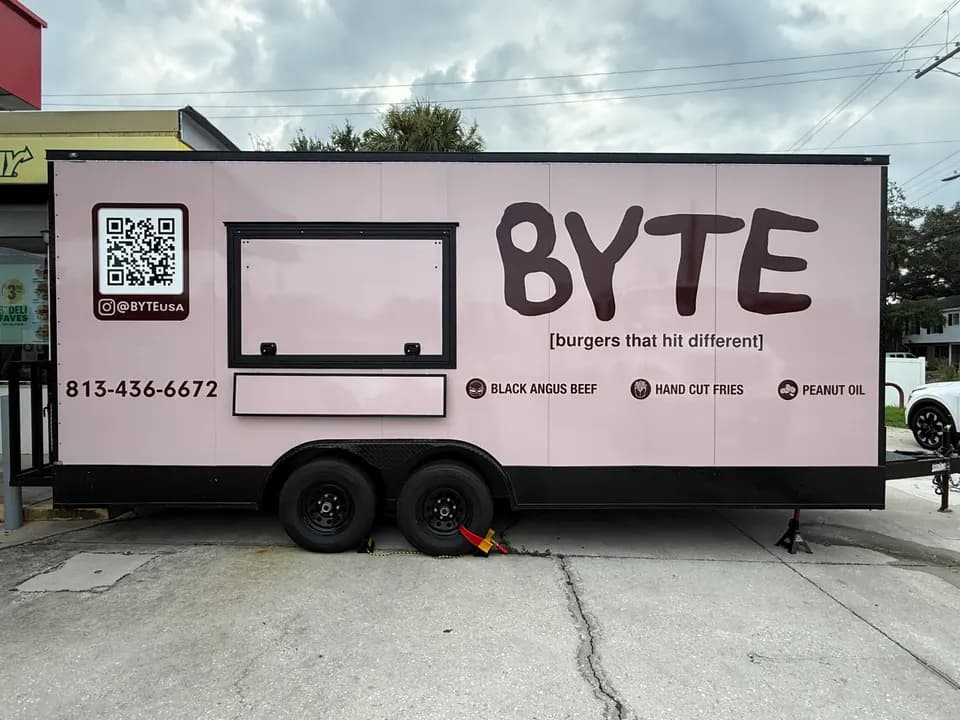 Oktoberfest with BYTE Burger at Hidden Springs Ale Works in Tampa