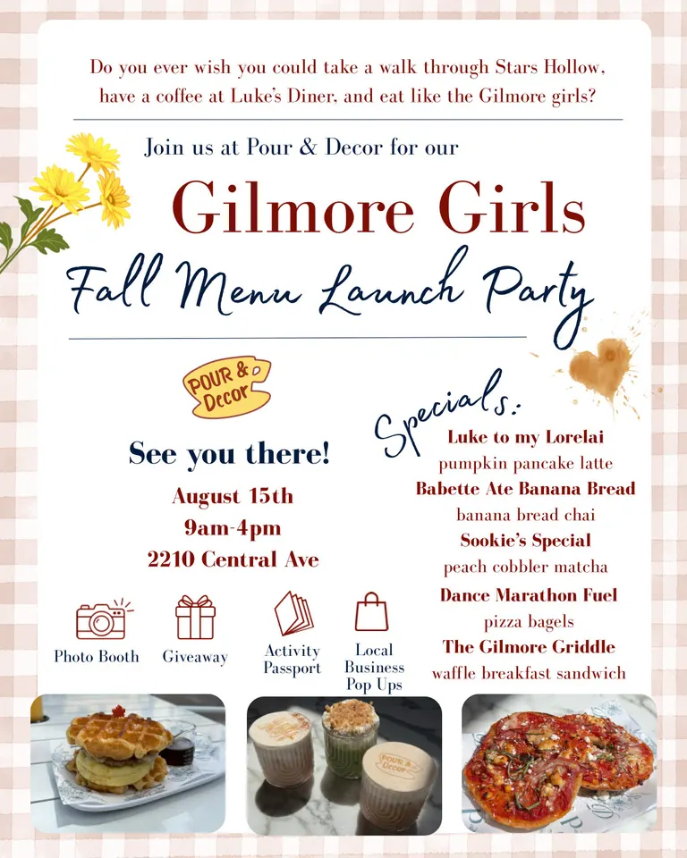 Gilmore Girls Fall Menu Launch Party in Outside Tampa Bay