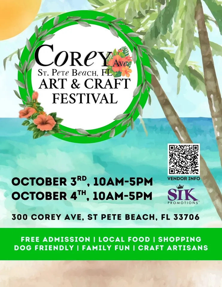 Corey Avenue Art & Craft Festival in St. Petersburg