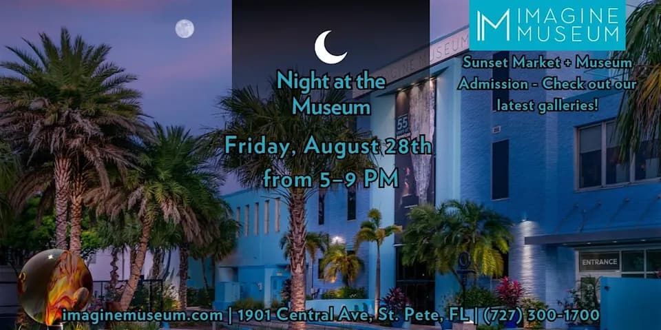 FIRST 100 FREE – Night at the Museum + Immersive Sunset Market in St. Petersburg