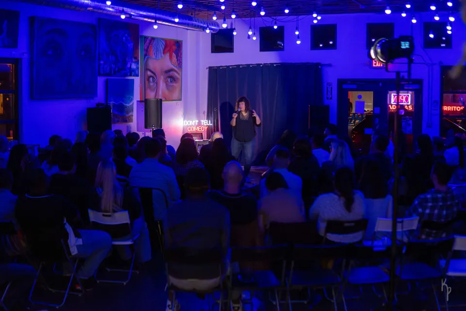Don't Tell Comedy St. Petersburg Secret Pop-Up Standup in St. Petersburg