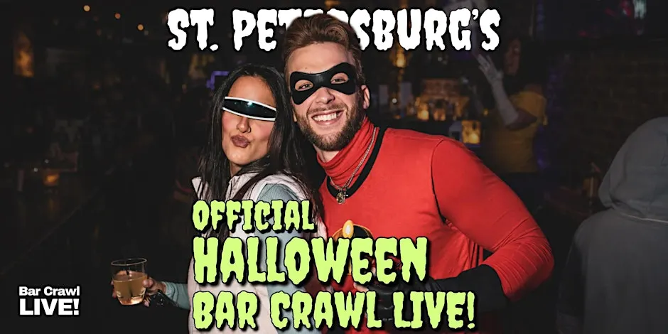 St. Pete Official Halloween Bar Crawl 2026 in St. Petersburg