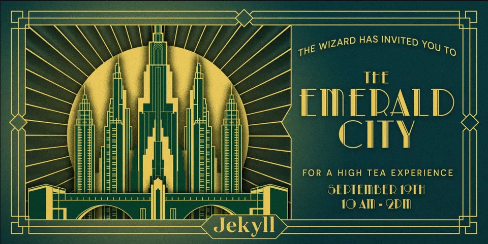 Emerald City (Oz): High Tea at Jekyll Hyde Park in Tampa