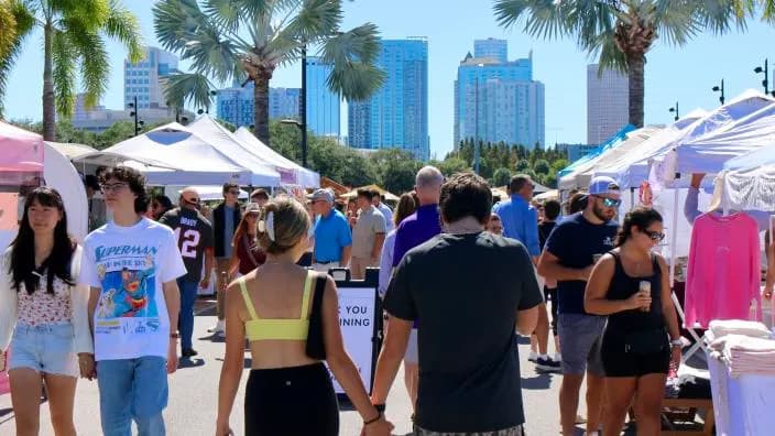 Kids Entrepreneurship Market: Family Day at Armature Works in Tampa