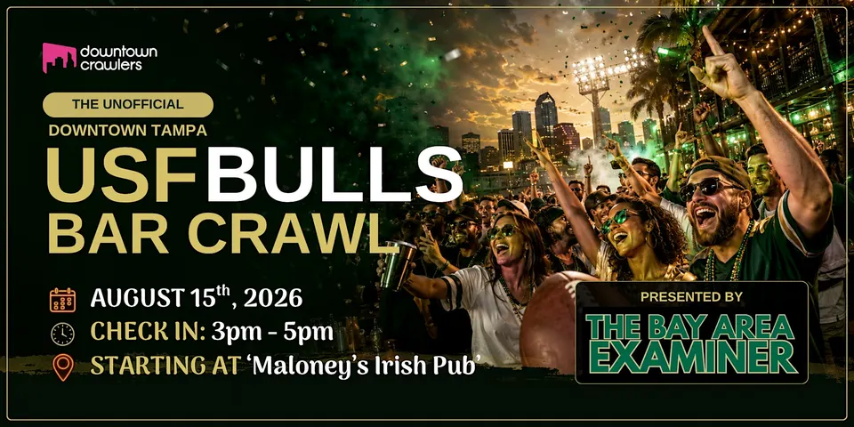 The Unofficial USF Bulls Bar Crawl – Downtown Tampa in Tampa