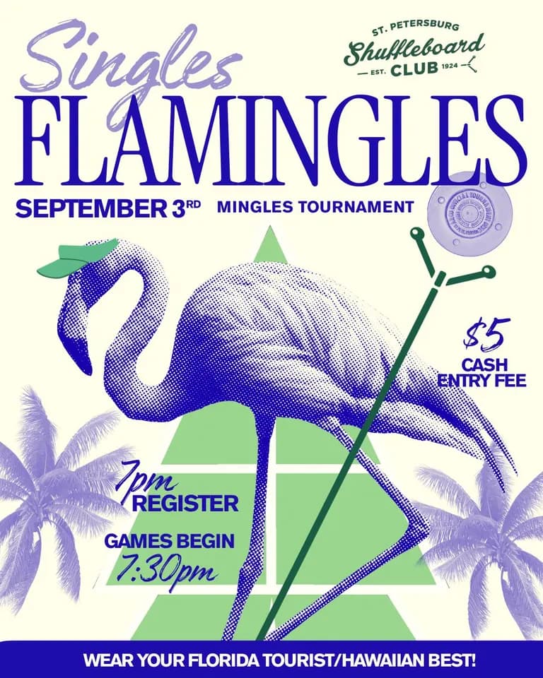 Singles Flamingles in St. Petersburg