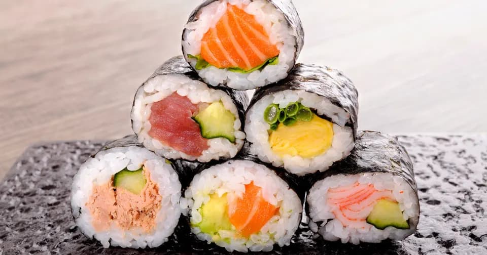 Hand Rolls and Sake in St. Petersburg