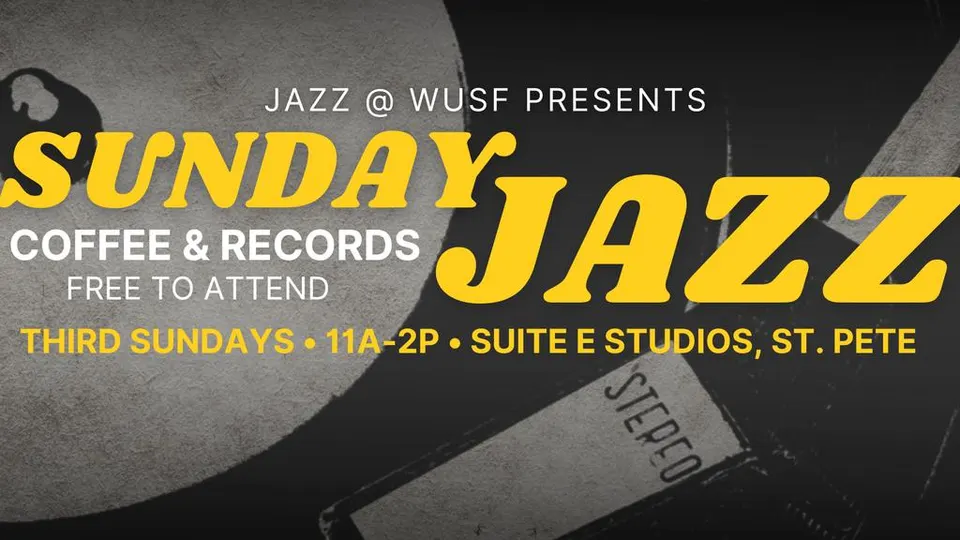 Sunday Jazz Vinyl in Outside Tampa Bay