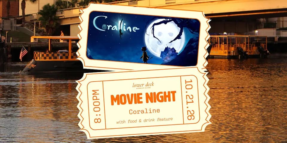 Movie Night at Lower Deck: Coraline in Tampa