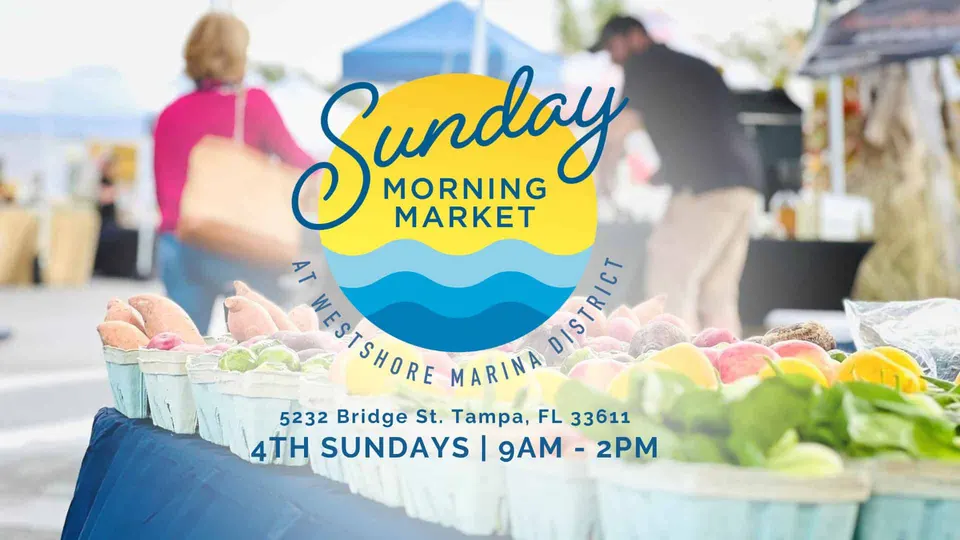 Sunday Market at Westshore Marina District in Tampa