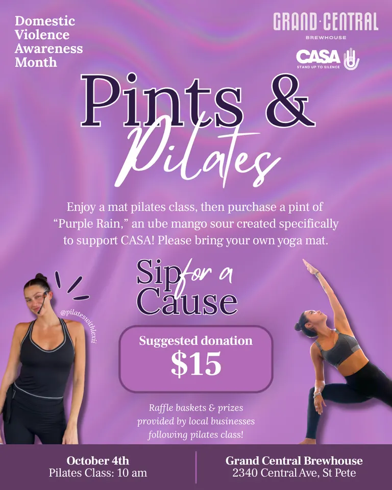 Pints & Pilates in St. Petersburg