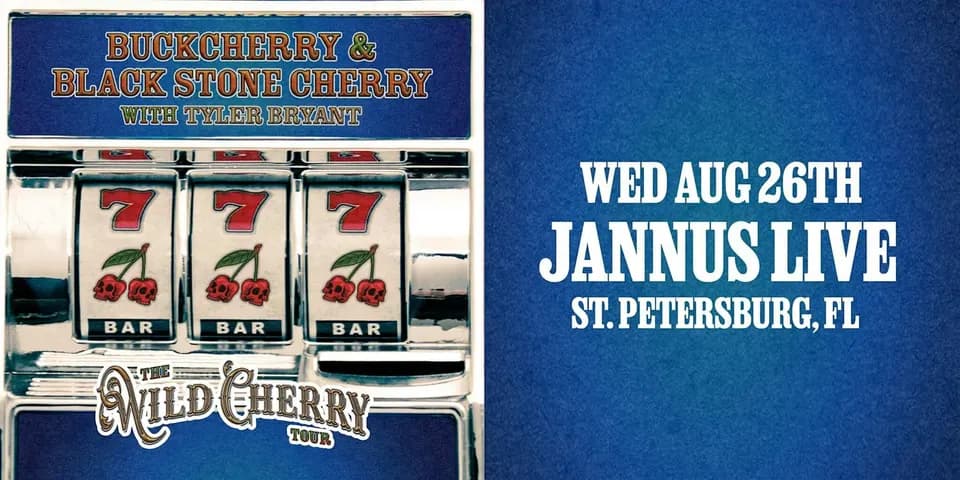 Buckcherry and Black Stone Cherry – The Wild Cherry Tour in St. Petersburg