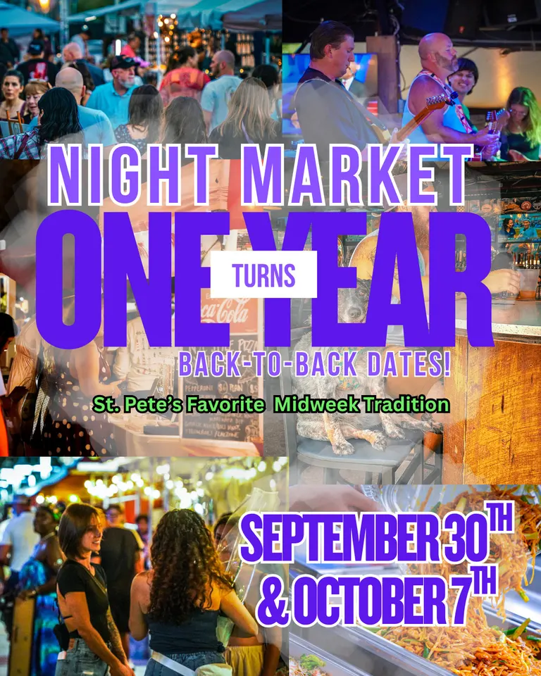 St. Pete Night Market 1-Year Anniversary Celebration (Two Nights) in St. Petersburg