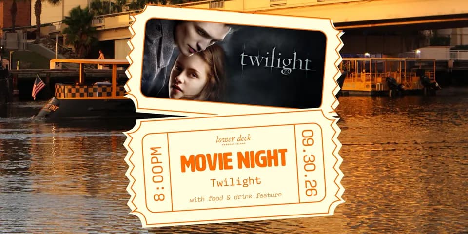 Movie Night at Lower Deck: Twilight in Tampa