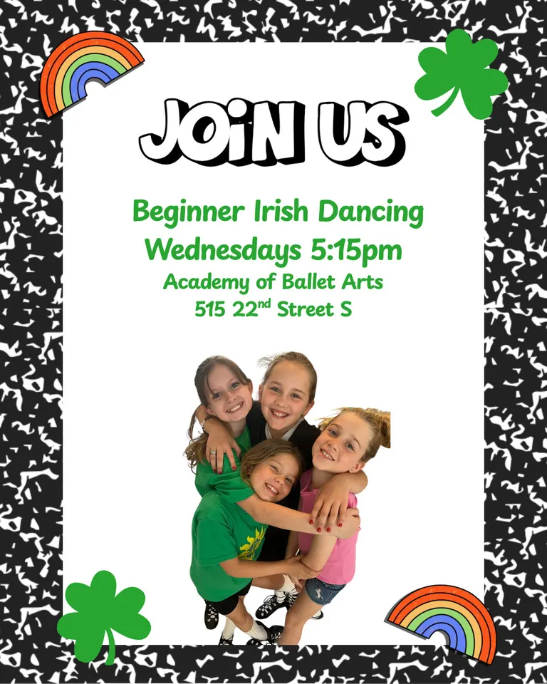 Irish Dancing for Beginners (Free Trial Lesson) in St. Petersburg