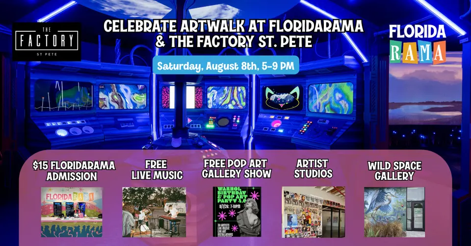 ArtWalk at FloridaRAMA in St. Petersburg