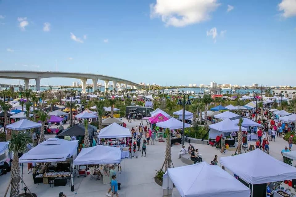 The Market Marie at Coachman Park in Clearwater