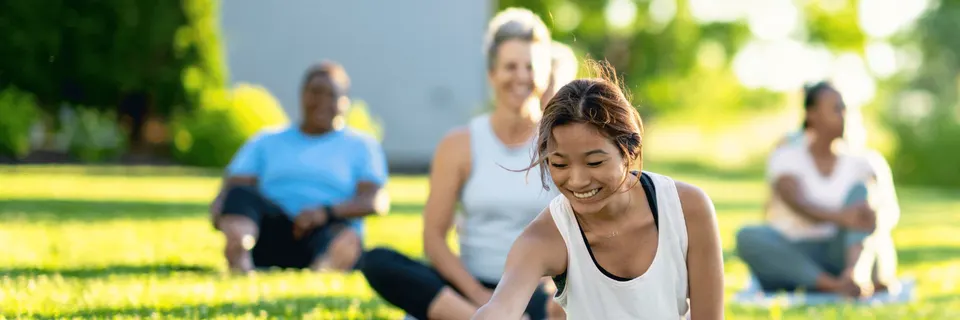 Pilates in the Park in St. Petersburg