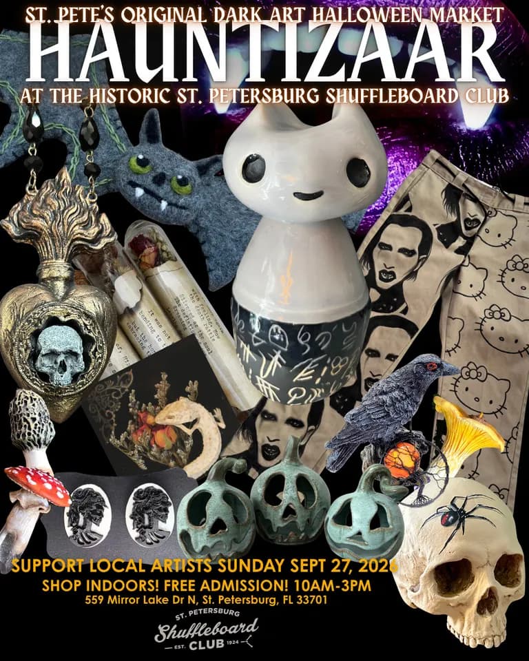 Hauntizaar: Handmade Haunted Bazaar in St. Petersburg