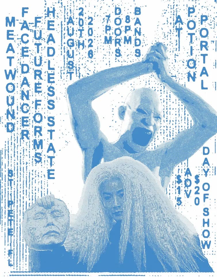 Meatwound, Face Dancer, Future Forms & Headless State in St. Petersburg