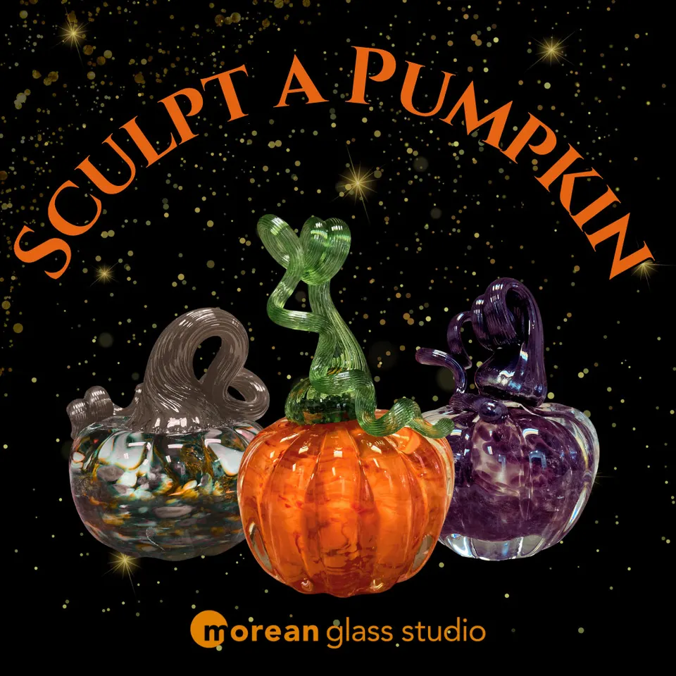 Sculpt a Glass Pumpkin Seasonal Workshop in St. Petersburg