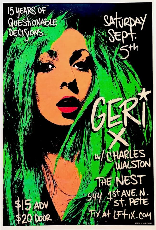Geri X — 15 Years of Questionable Decisions (w/ Charles Walston) in St. Petersburg