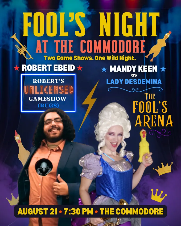 FOOL’S NIGHT at The Commodore in Tampa