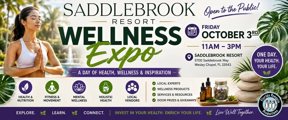 Saddlebrook Wellness Expo in Outside Tampa Bay