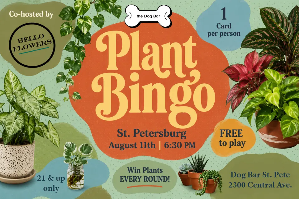 Plant Bingo in St. Petersburg