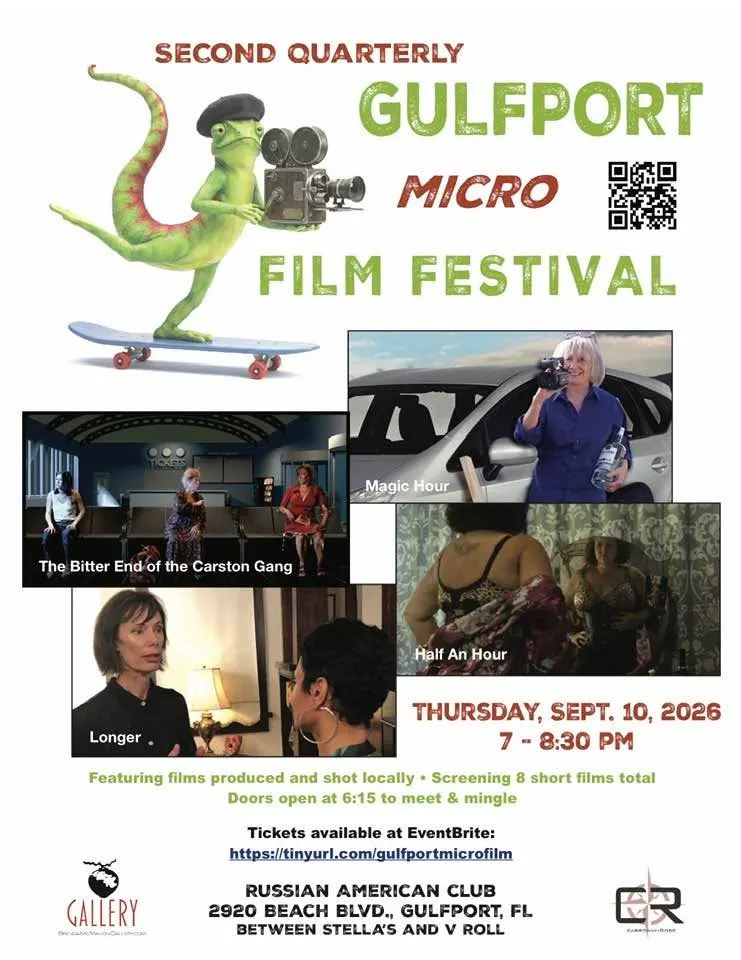Second Quarterly Gulfport Micro Film Festival in St. Petersburg