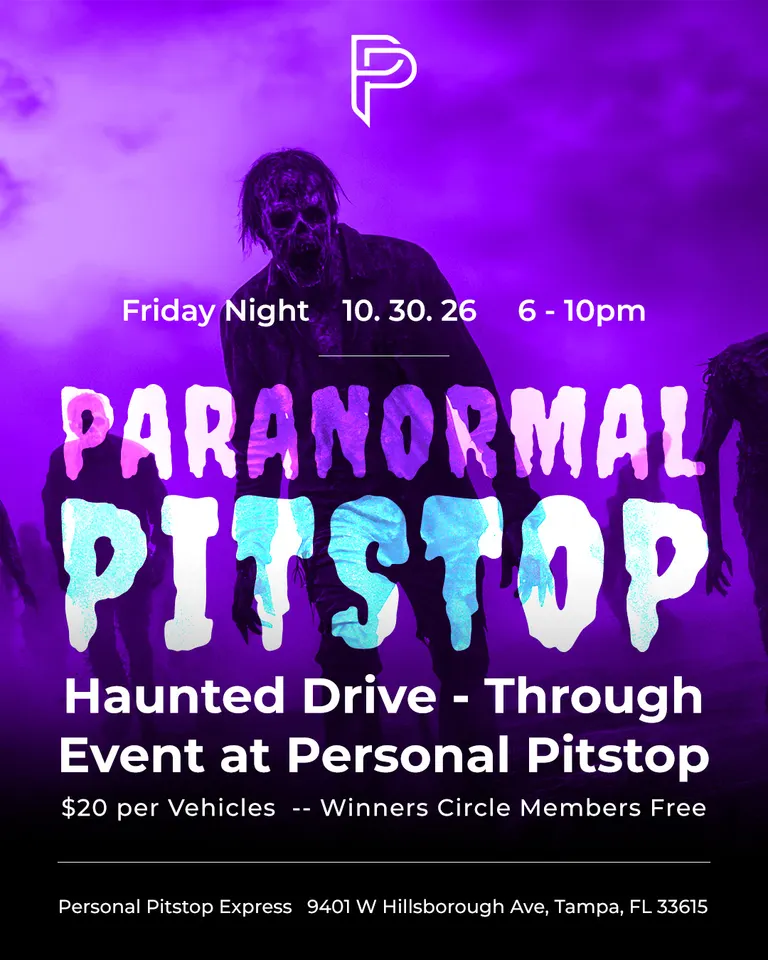 Paranormal Pitstop – Haunted Tunnel Drive-Through Halloween Experience in Tampa
