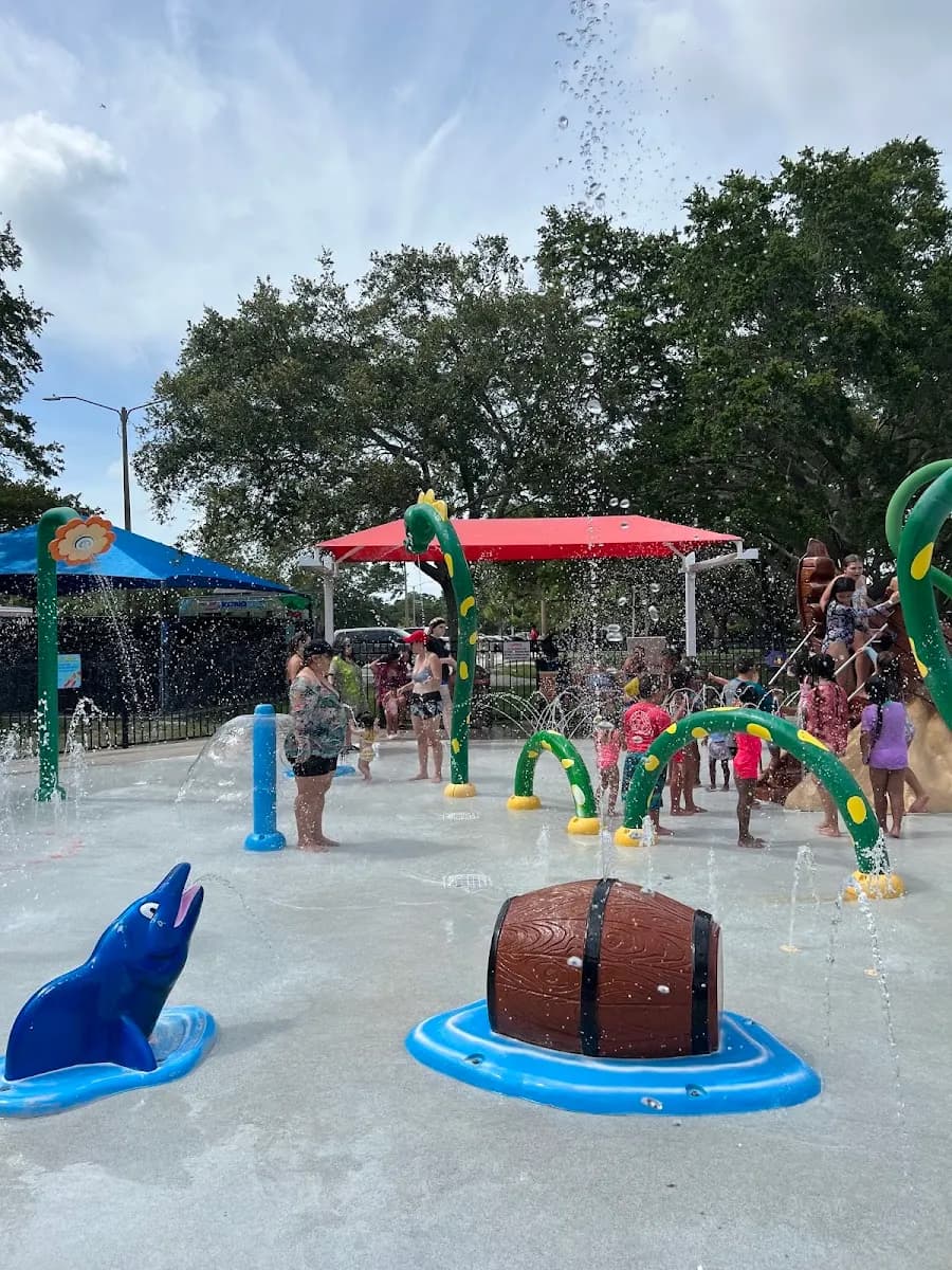Kiwanis Sprayground at Edgewater Park - Beach